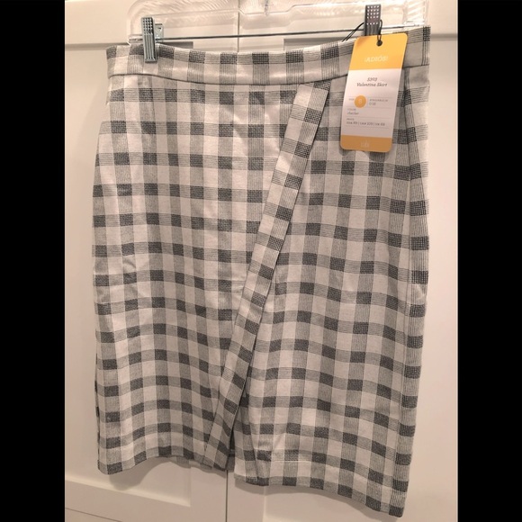 Cabi Valentina - Grey and White Checker Pattern - Sz 8 Office Career Staple - Picture 2 of 9